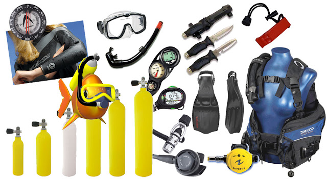 Các loại khí được sử dụng cho thợ lặn